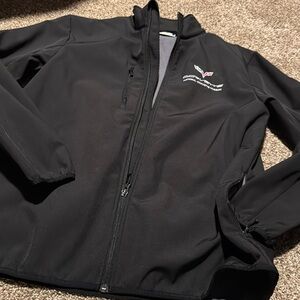 National Corvette Museum C7 Logo jacket (M) EUC!